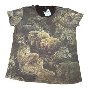 Vintage Safari AOP Print Tee